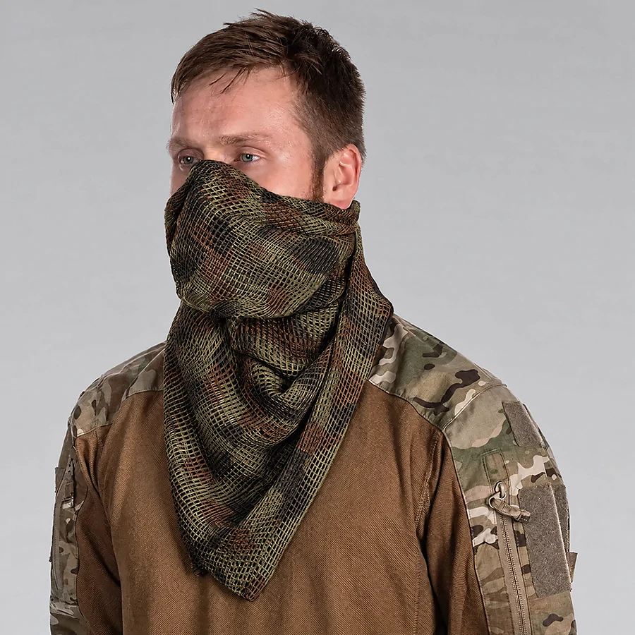 Шарф-сітка маскувальний. Jungle camouflage