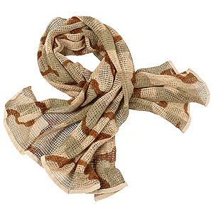 Шарф-сітка маскувальний. Desert camouflage