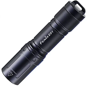 Ліхтарик-брелок ручний Fenix E01 V2.0 чорний