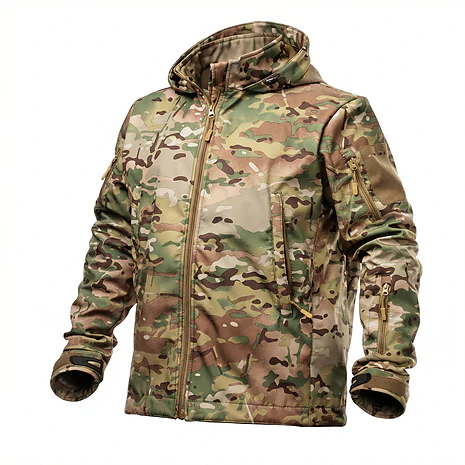 Куртка тактическая Soft Shell. Мультикам