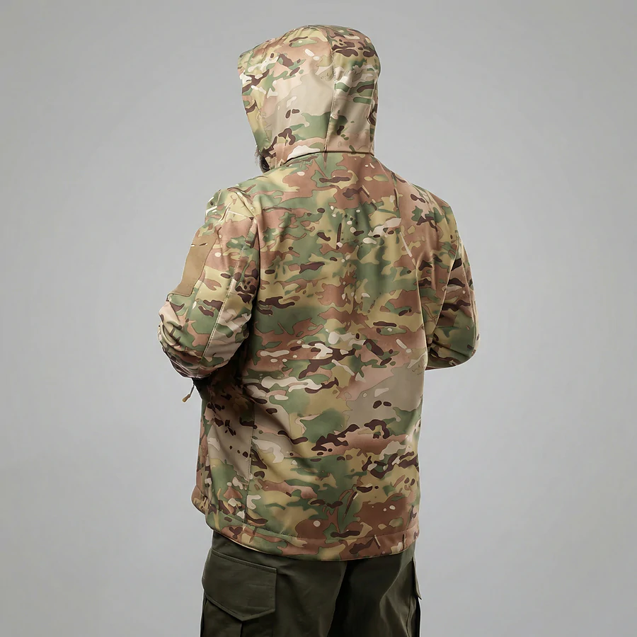 Куртка тактична Soft Shell. Мультикам
