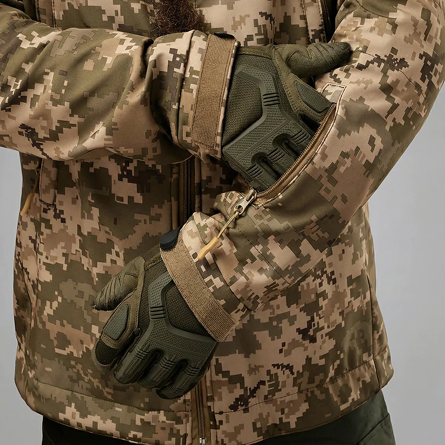 Куртка тактична Soft Shell. Піксель