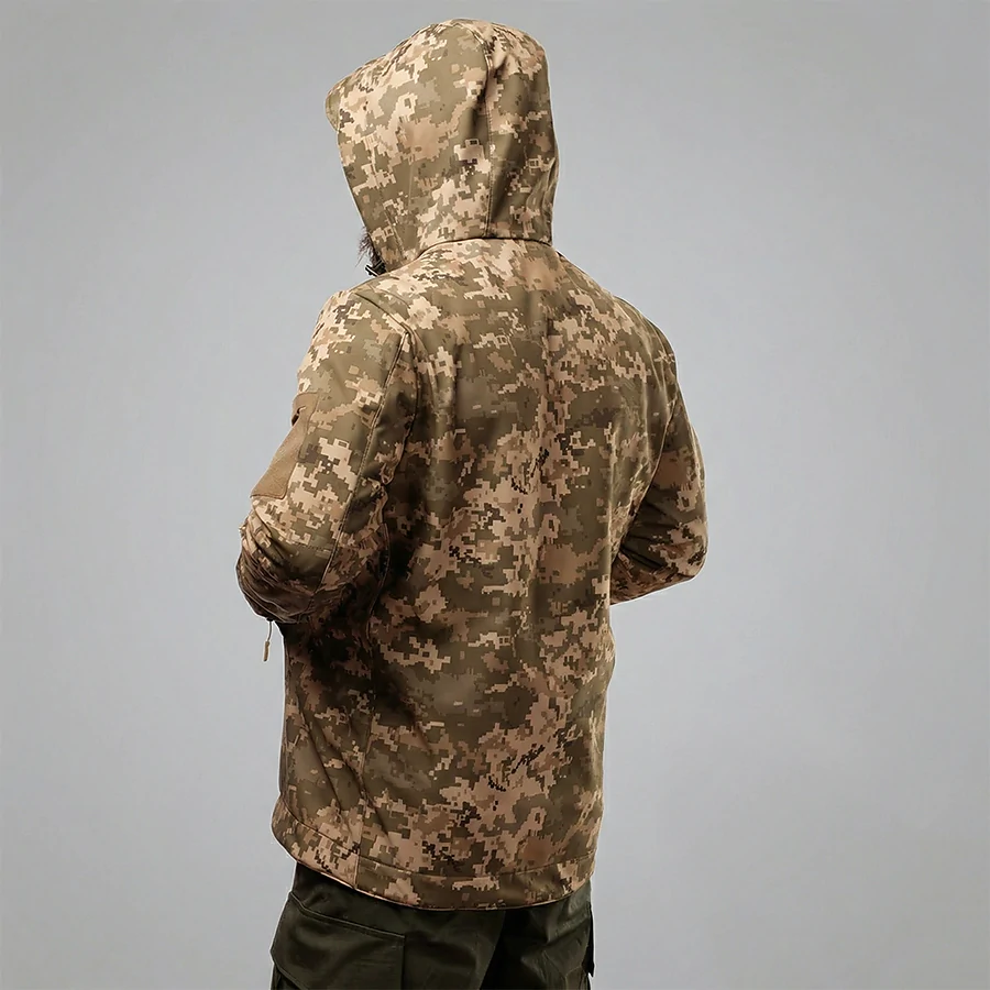 Куртка тактична Soft Shell. Піксель