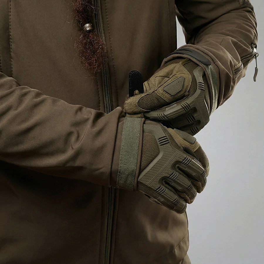 Куртка тактическая Soft Shell. Олива