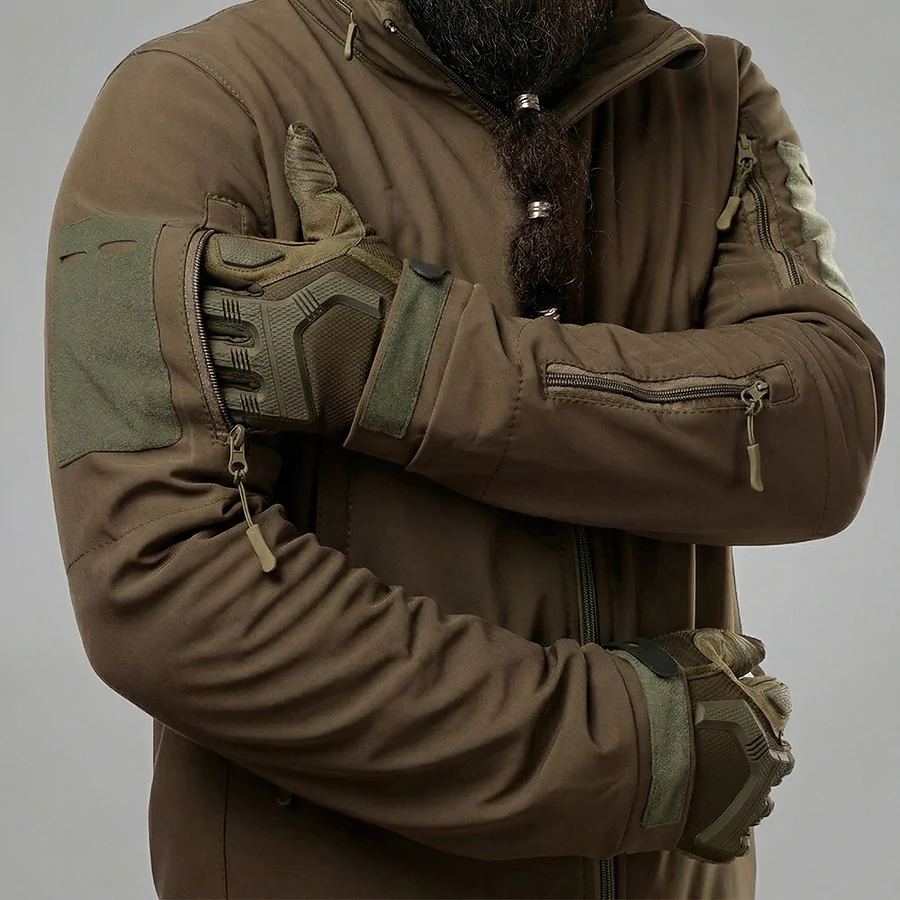 Куртка тактическая Soft Shell. Олива