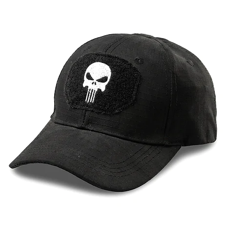 Кепка тактична «Punisher» Rip-Stop Чорна