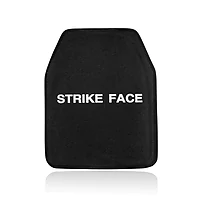 Керамическая бронеплита Strike Face 6-го класса Al2O3 3.7 kg (10+12) NIJ IV 27 х 33 см. Черный