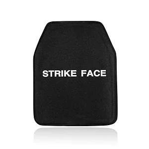 Керамічна бронеплита Strike Face 6-го класу Al2O3 3.7 kg (10+12)  NIJ IV 27 х 33 см. Чорний