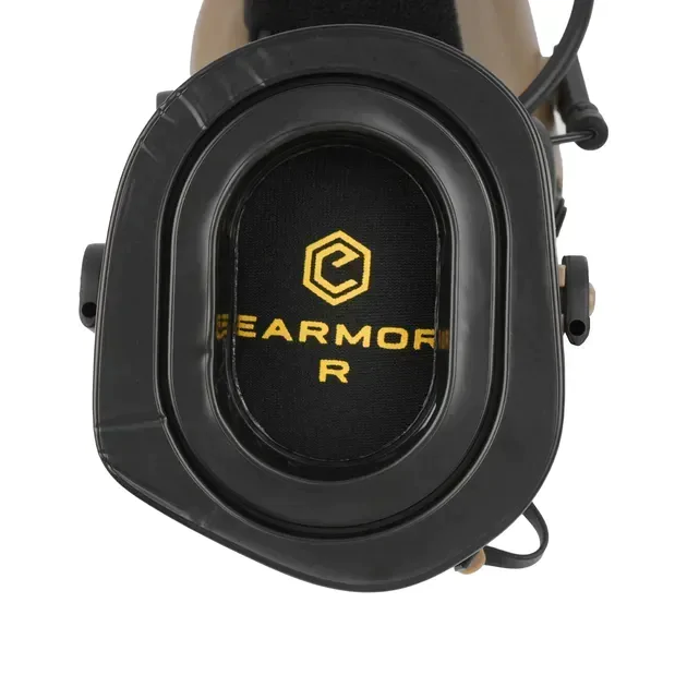 Тактичні навушники Earmor M31 Plus. Койот