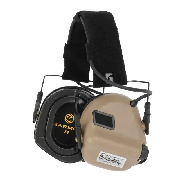 Тактичні навушники Earmor M31 Plus. Койот