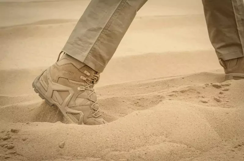 Тактичні черевики Lowa Zephyr MK2 Gore-Tex® MID TF. Desert