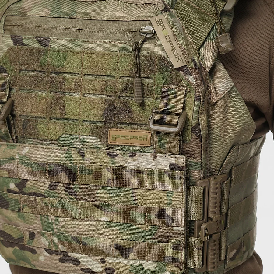 Плитоноска женская Warmor gen.3 FL SPECPROM (for Ladies). Без подсумков. С быстрым боковым и верхним сбросом (без плит). Мультикам