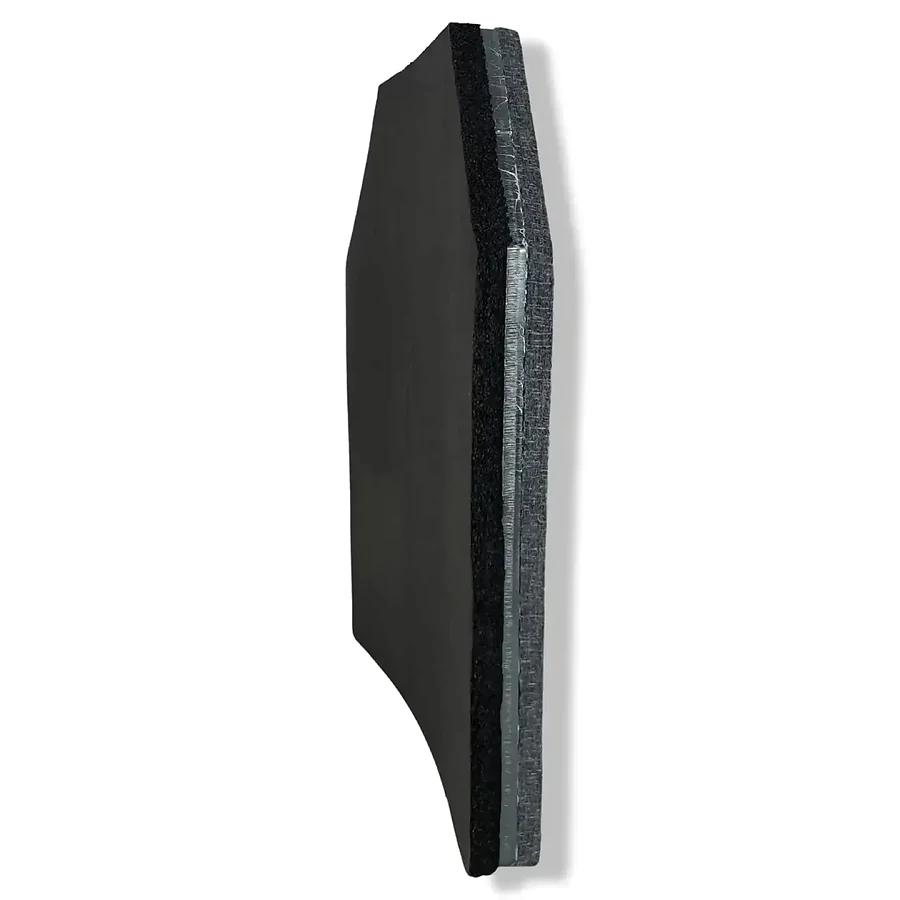 Бронеплита стальная Miilux Protection 600., 3,8 кг. Комплект- 2 шт.