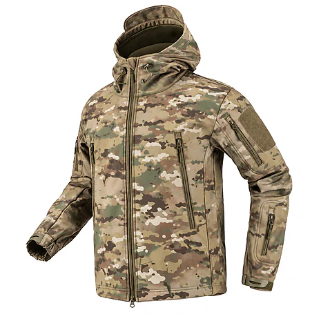 Куртка тактическая Soft Shell Kodor. Мультикам