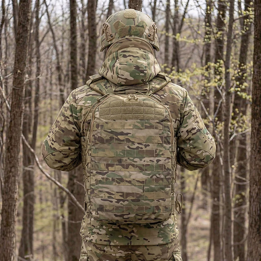 Тактический рюкзак на 10л. Cordura 1000D. Мультикам