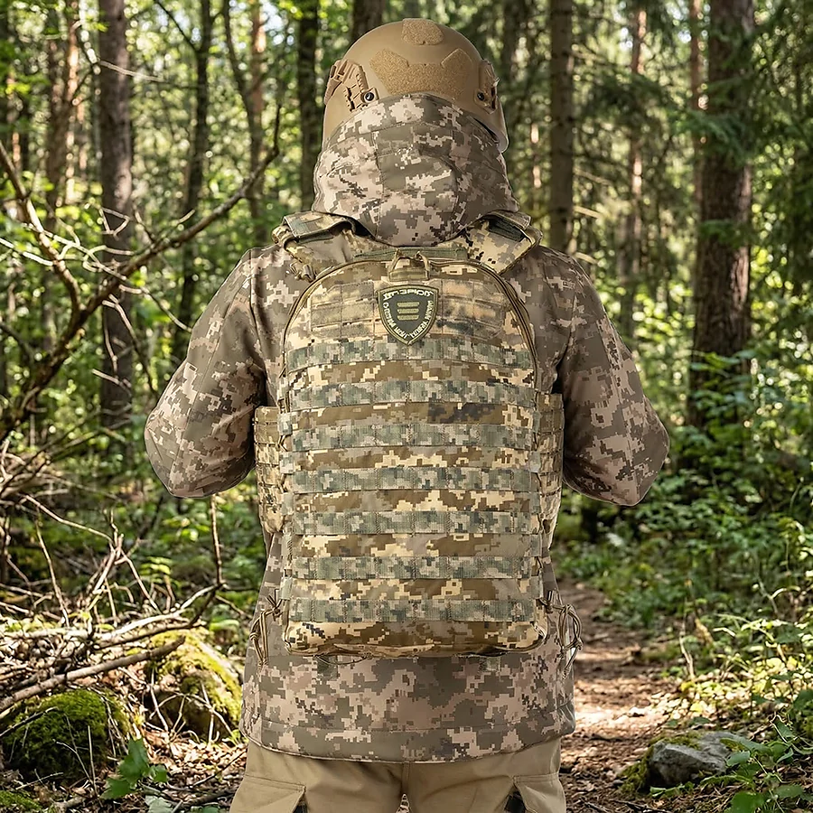Тактический рюкзак на 10л. Cordura 1000D. Пиксель