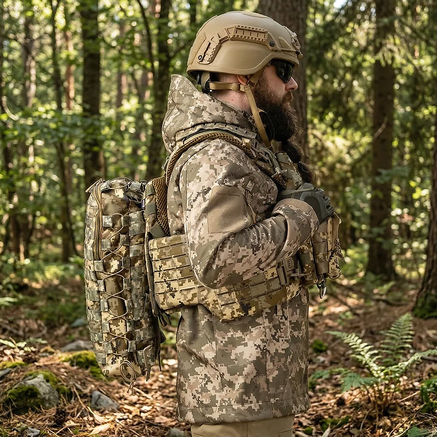Тактический рюкзак на 10л. Cordura 1000D. Пиксель