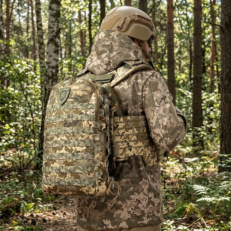 Тактический рюкзак на 10л. Cordura 1000D. Пиксель