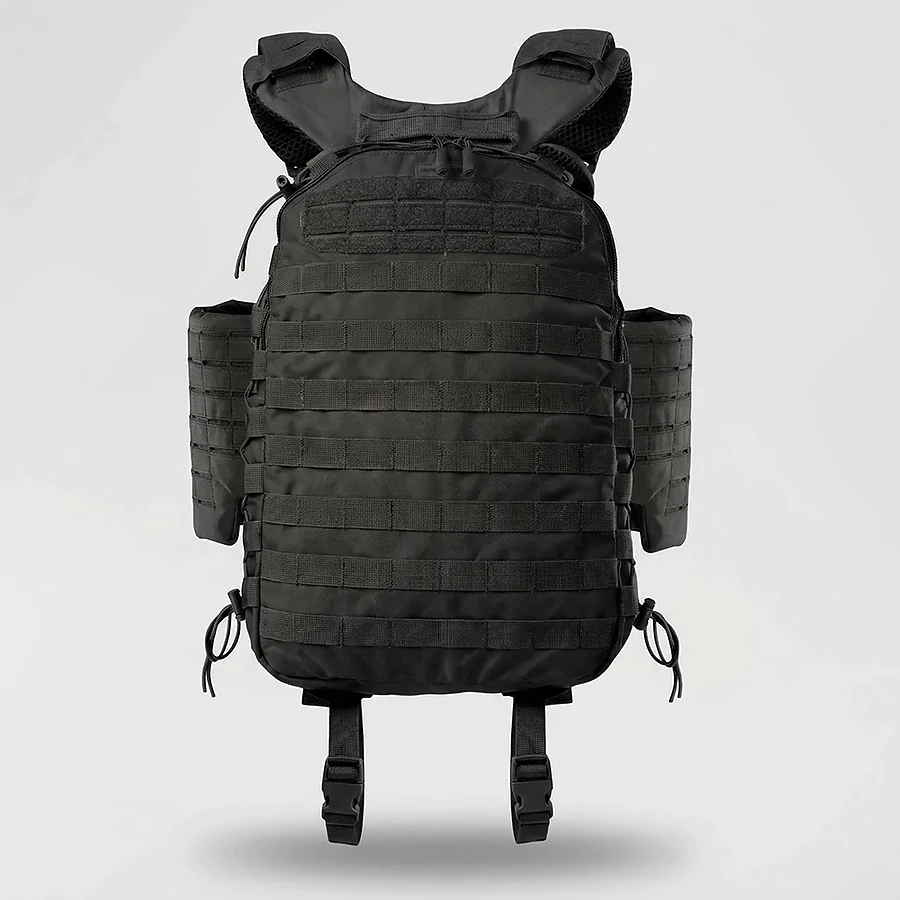 Тактический рюкзак на 10л. Cordura 1000D. Черный