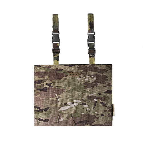 Каремат для сидіння розкладний потрійний. Cordura 500D. Мультикам