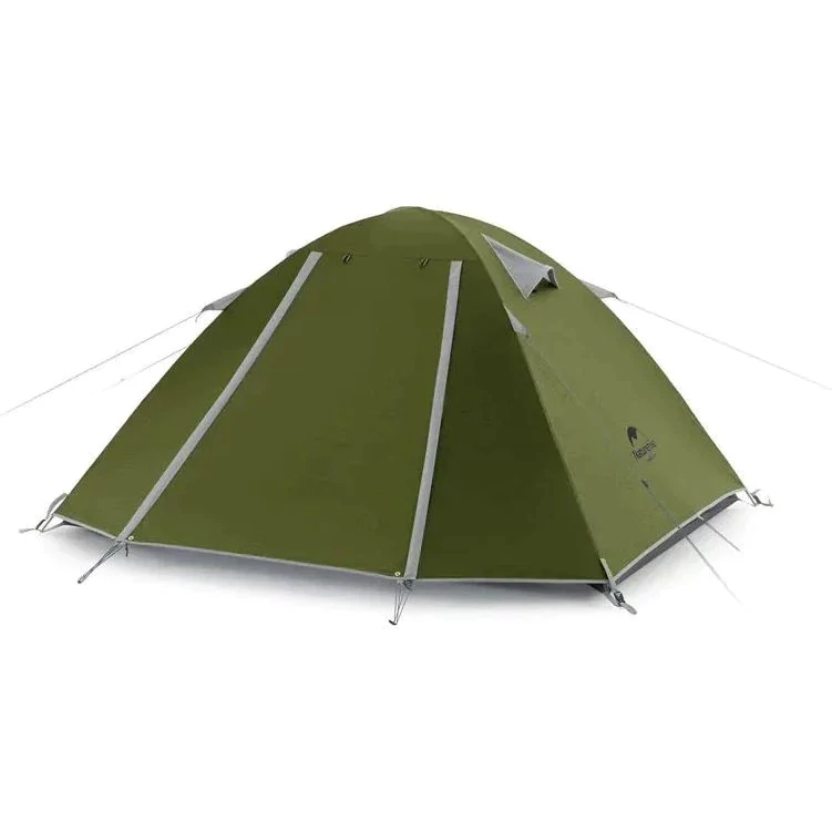Намет чотиримісний Naturehike P-Series NH18Z044-P, 210T/65D. Хакі
