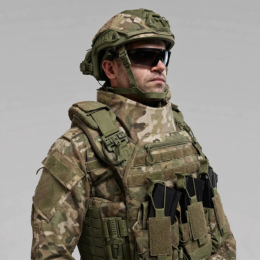 Баллистическая защита шеи Warmor Neck Protection 2.0. 1 класс SPECPROM. Мультикам