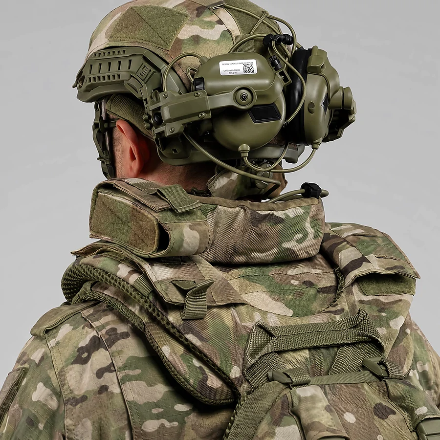Баллистическая защита шеи Warmor Neck Protection 2.0. 1 класс SPECPROM. Мультикам