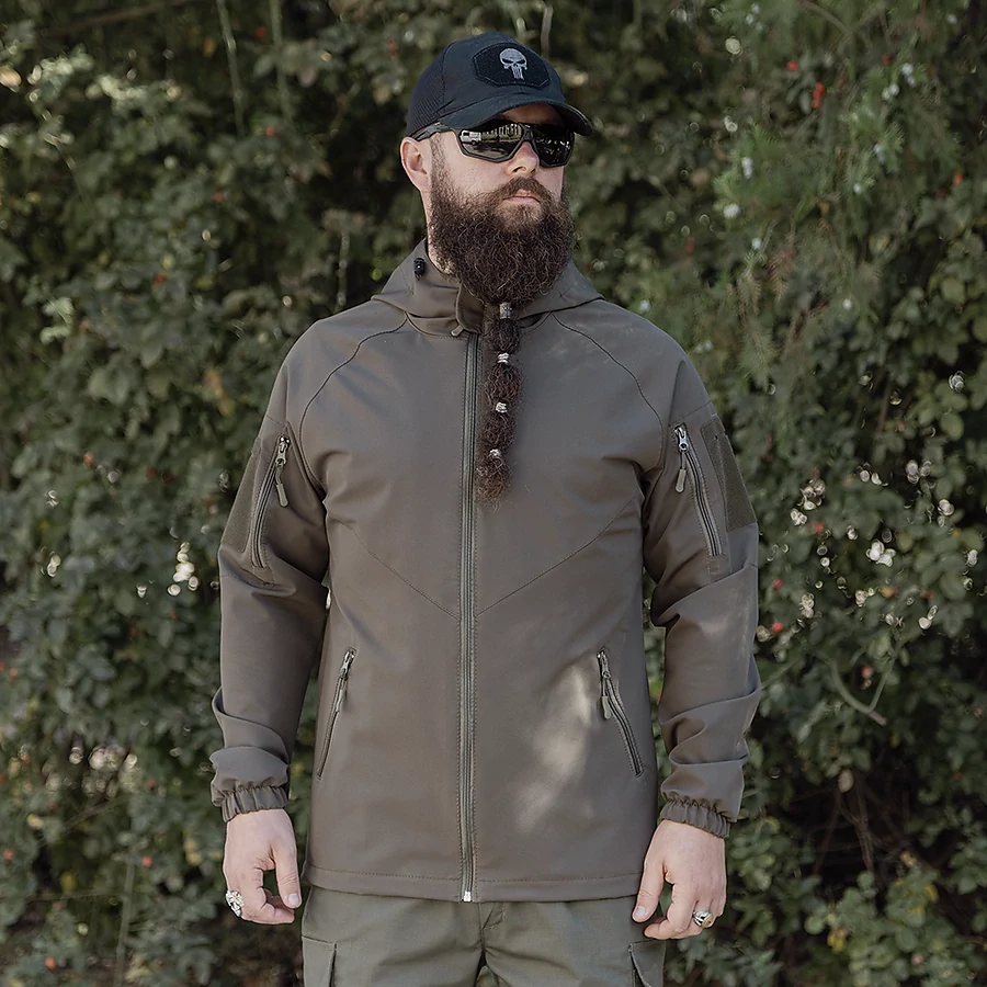 Куртка вітровка F-Lex Сloud-Tac Хакі