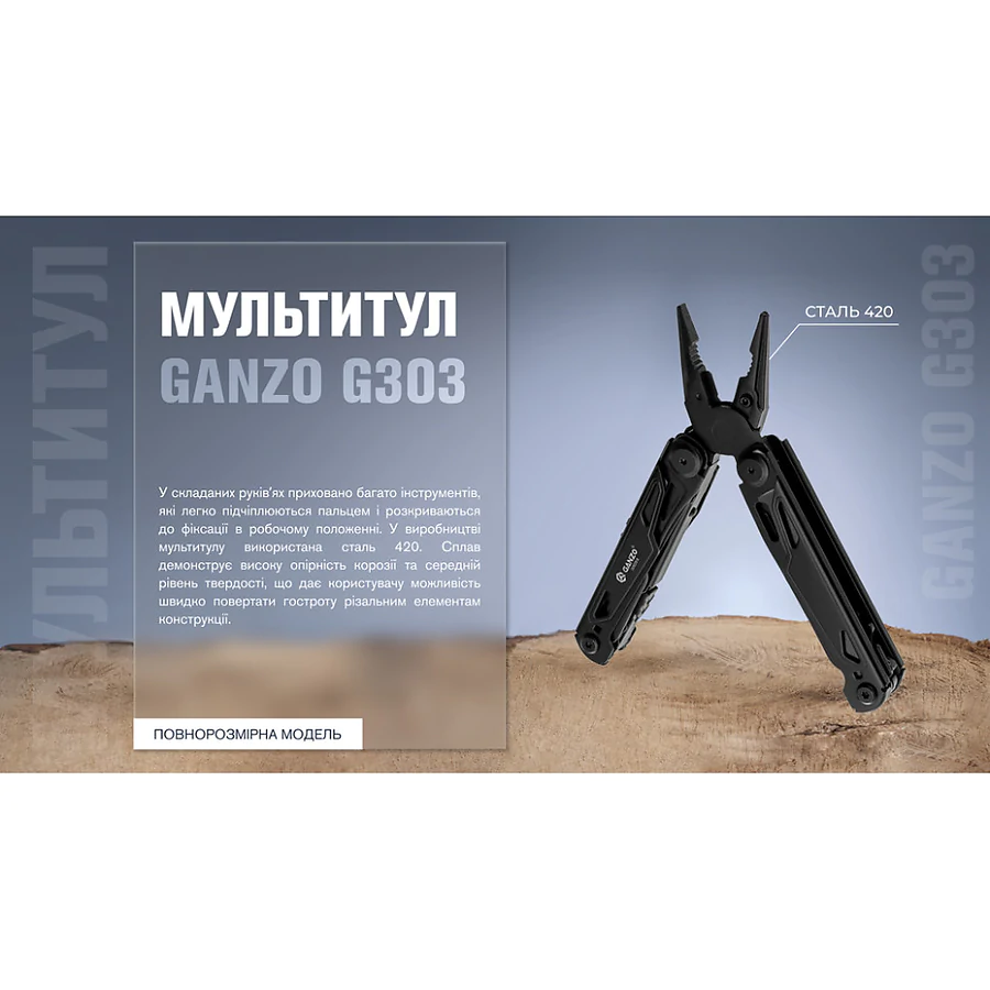 Мультитул Multi Tool Ganzo G303-В