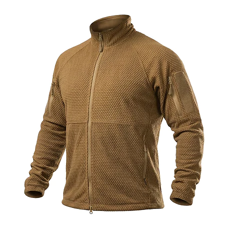 Кофта тактическая флисовая SPECPROM Windblock. Койот.
