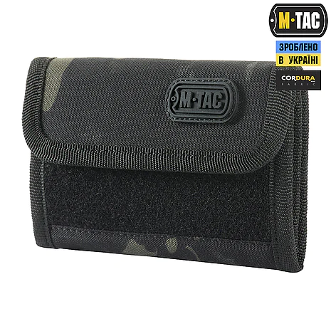 Гаманець з липучкою M-Tac Elite Gen.II. Мультікам-Чорний