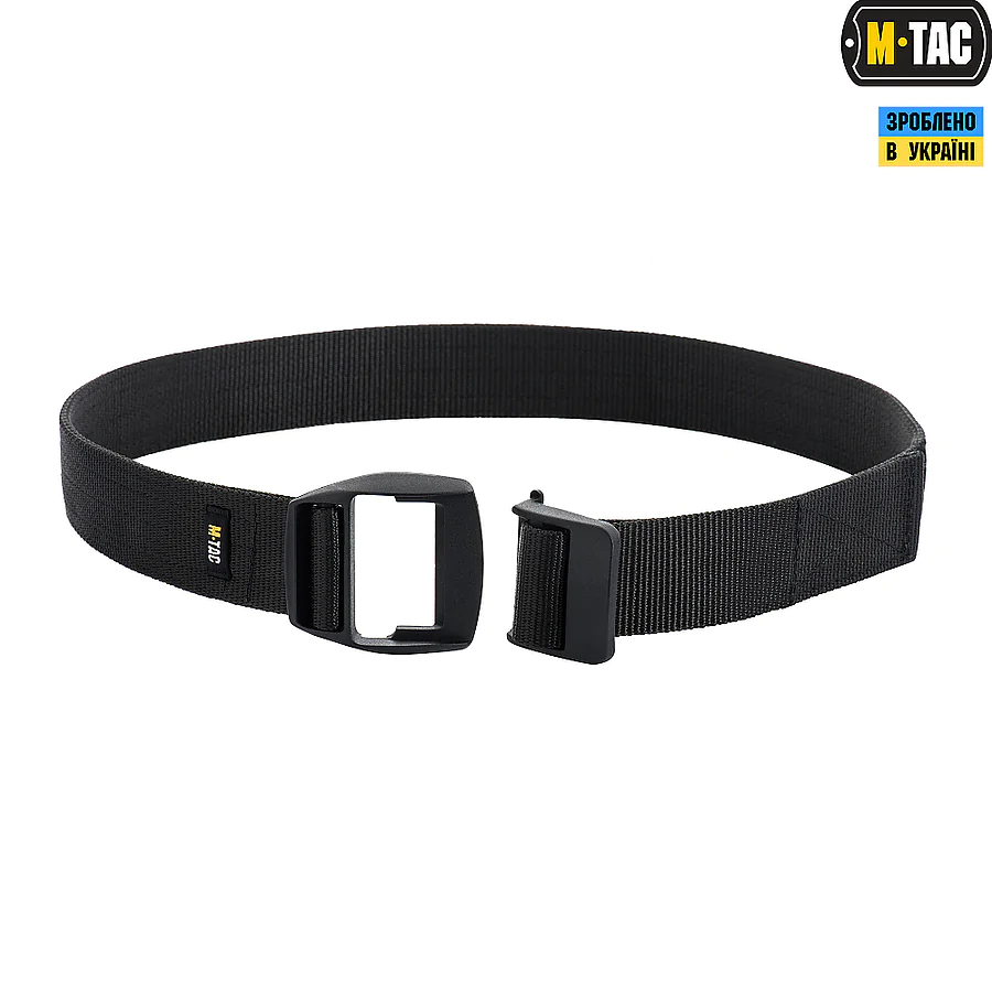 Тактический ремень Berg Buckle Tactical Belt M-Tac. Размер 2XL/3XL. Черный
