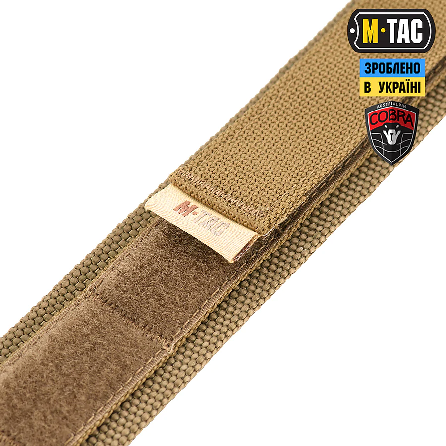 Тактический ремень Cobra Buckle Belt M-Tac.Размер M/L. Койот