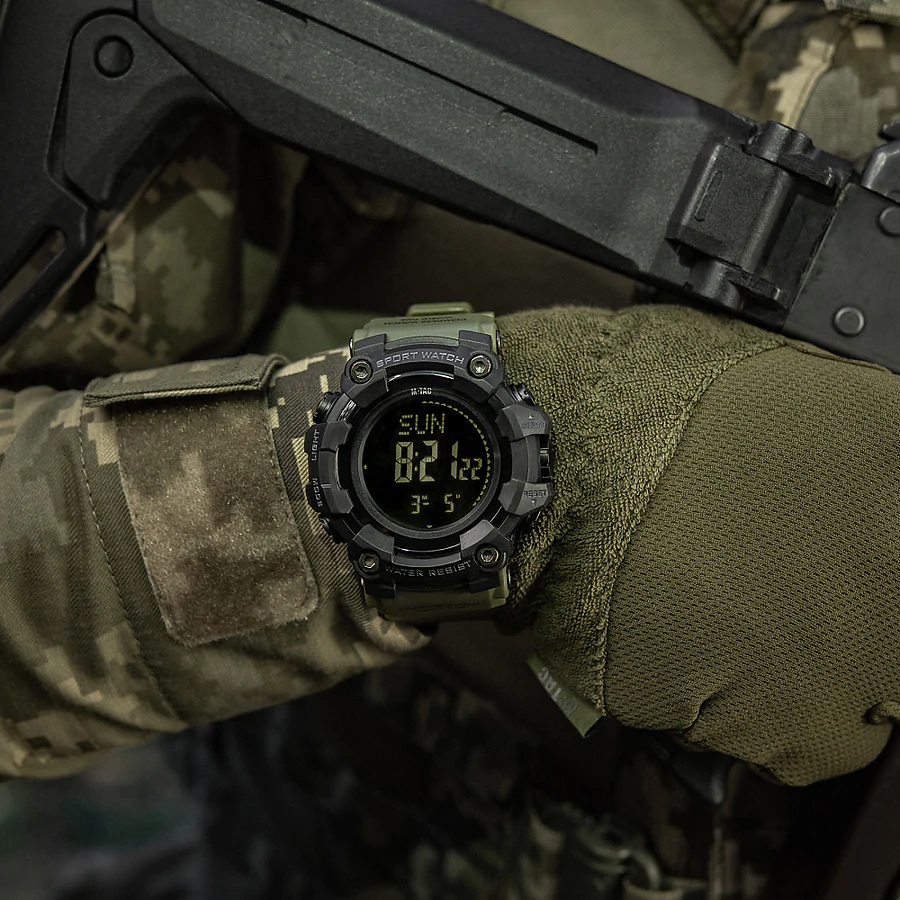 Тактические часы 2037 Army M-Tac. Олива