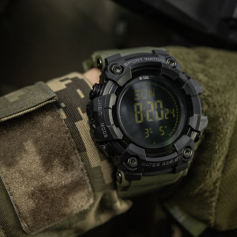 Тактические часы 2037 Army M-Tac. Олива
