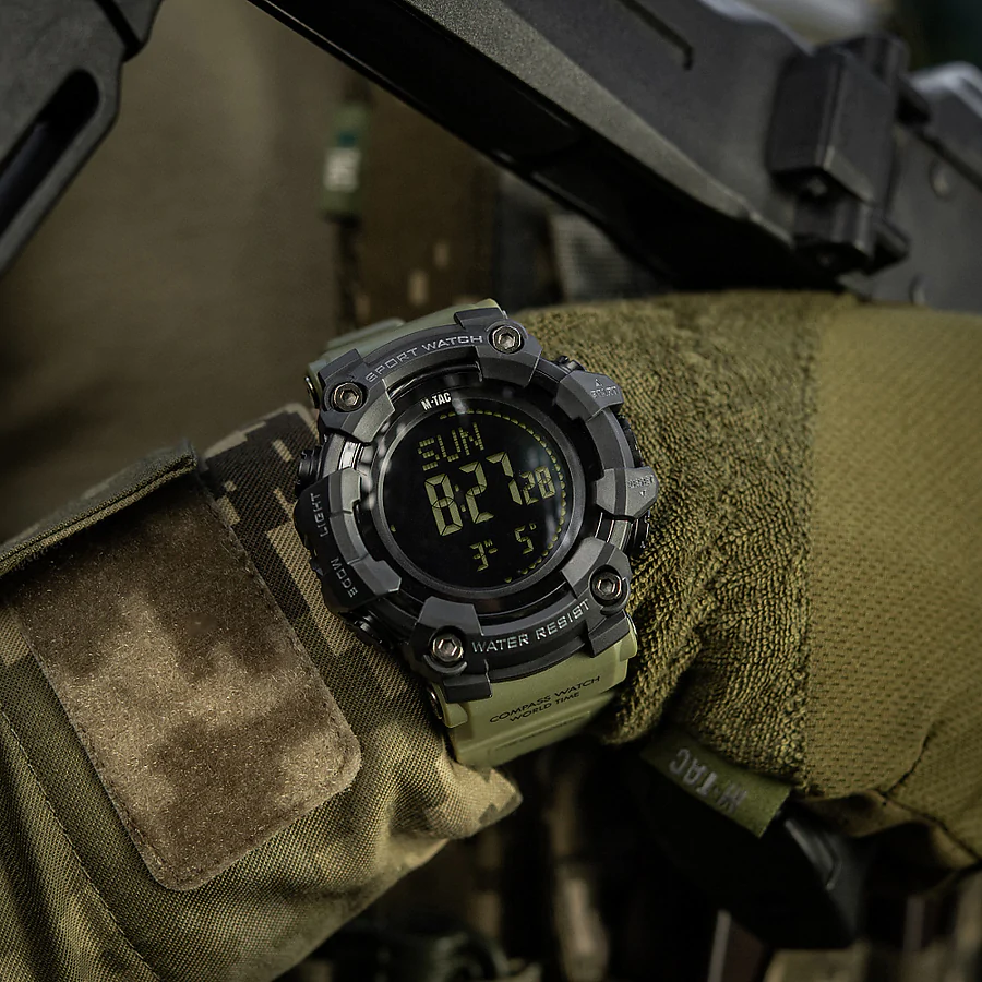 Тактические часы 2037 Army M-Tac. Олива