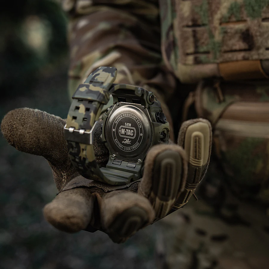 Годинник тактичний 2037 Army M-Tac. Мультикам