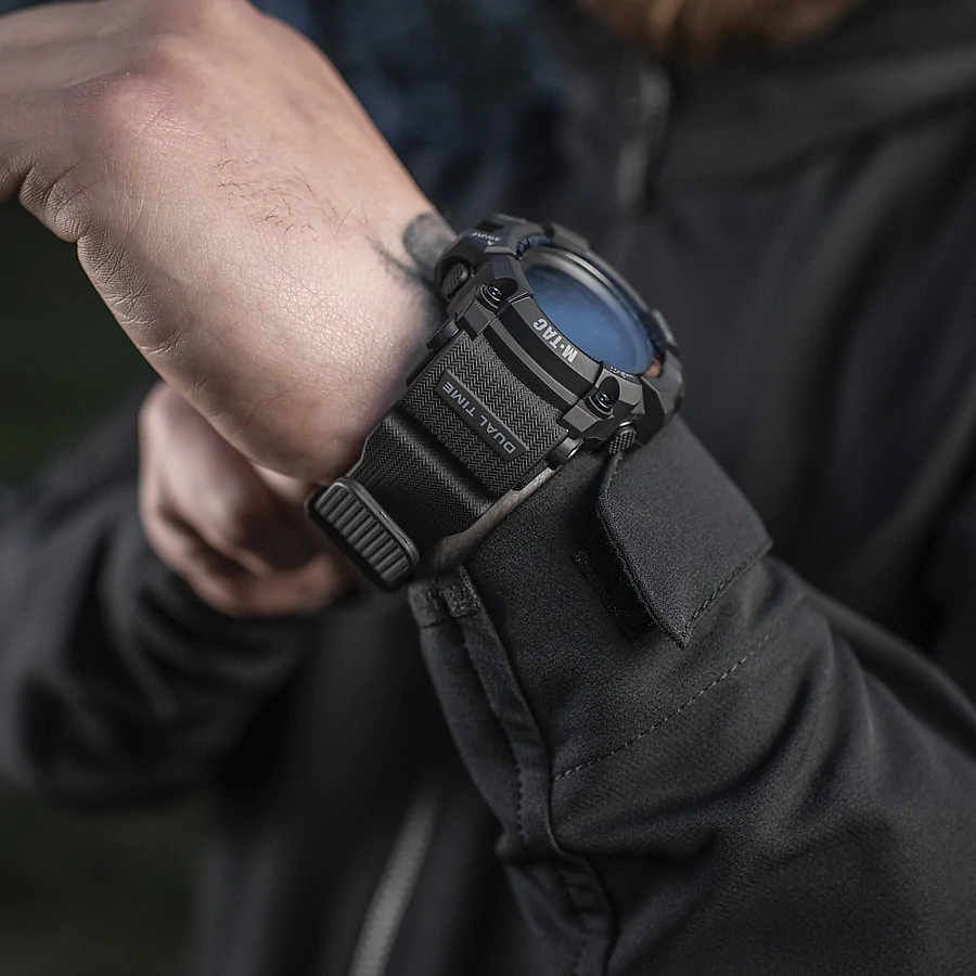 Тактичний годинник M-Tac Adventure Black