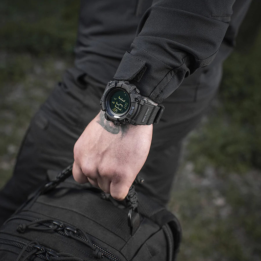 Тактичний годинник M-Tac Adventure Black