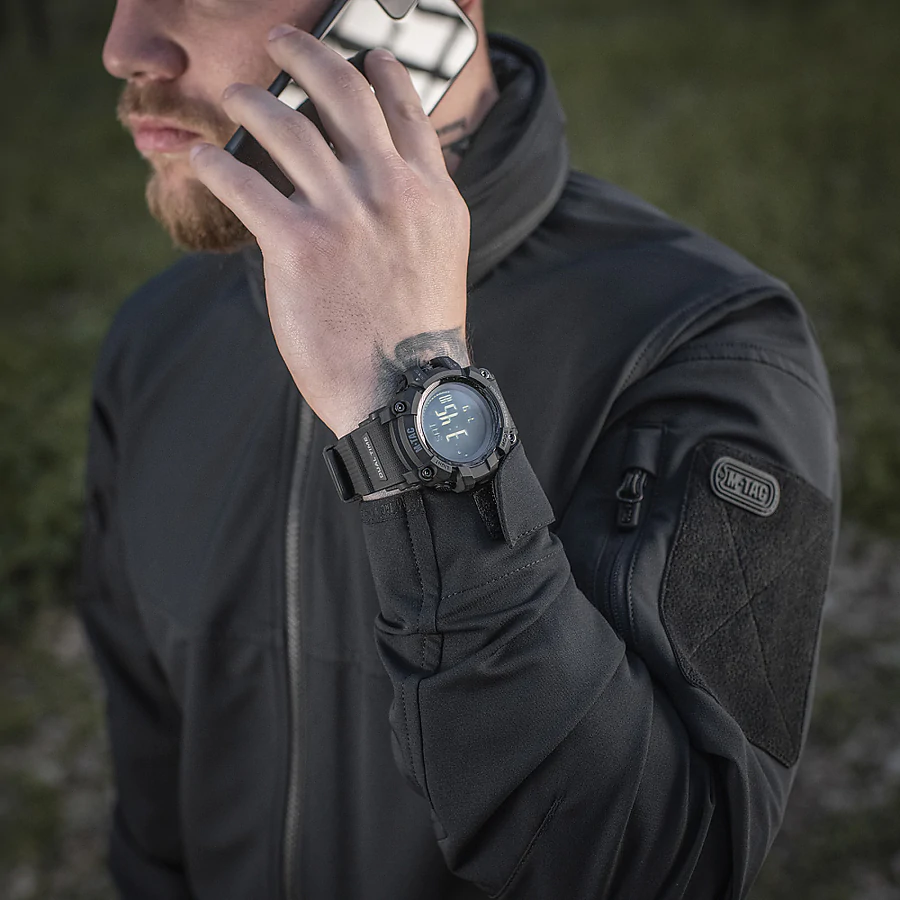 Тактичний годинник M-Tac Adventure Black