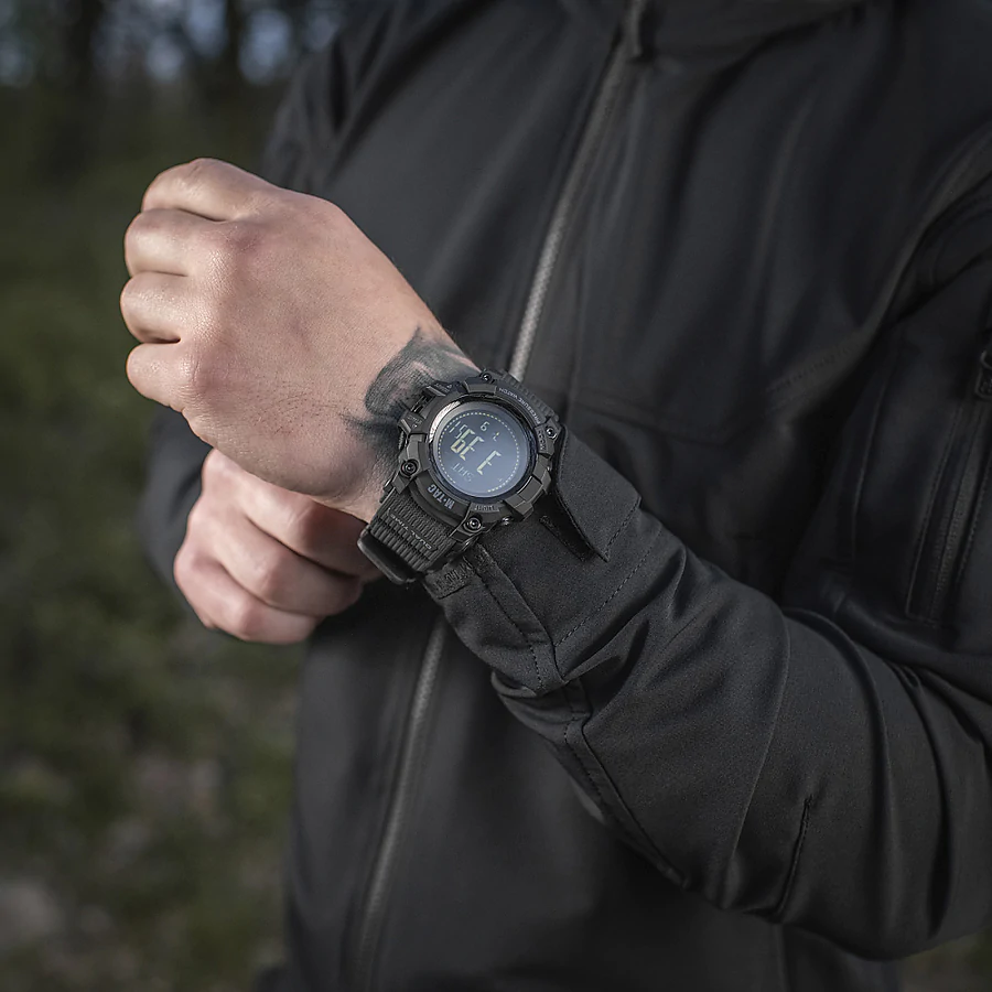 Тактичний годинник M-Tac Adventure Black