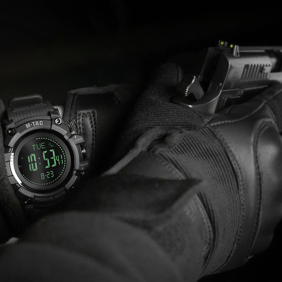 Тактичний годинник M-Tac Adventure Black