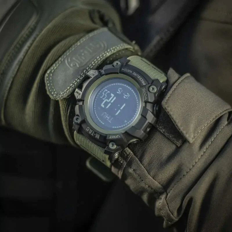 Годинник тактичний Adventure M-Tac. Олива