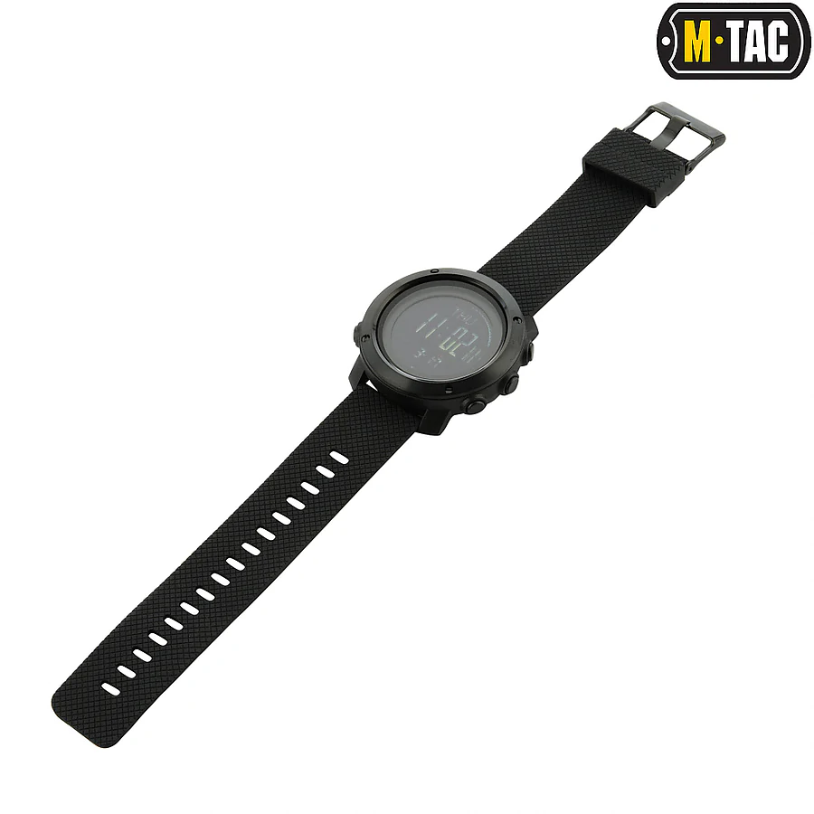 Тактические часы мультифункциональные M-Tac. Черный