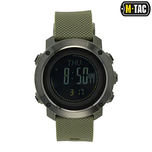 Тактические часы мультифункциональные M-Tac. Олива