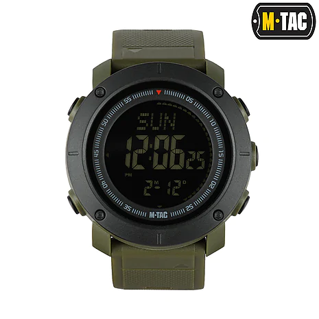 Тактичний годинник з компасом 2095 Army M-Tac. Олива