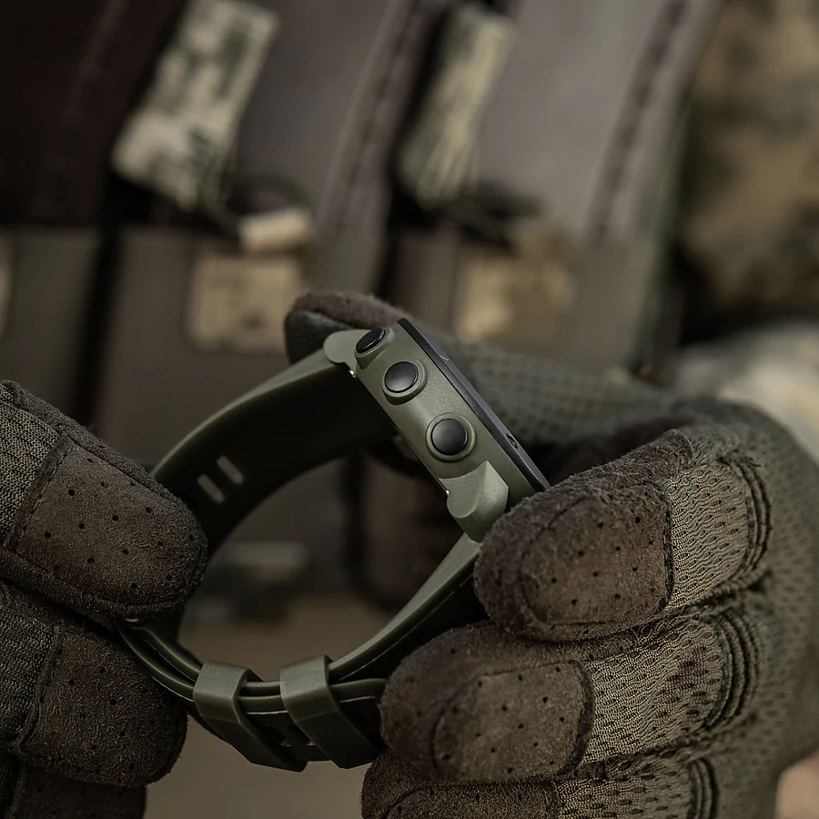 Тактичний годинник з компасом 2095 Army M-Tac. Олива