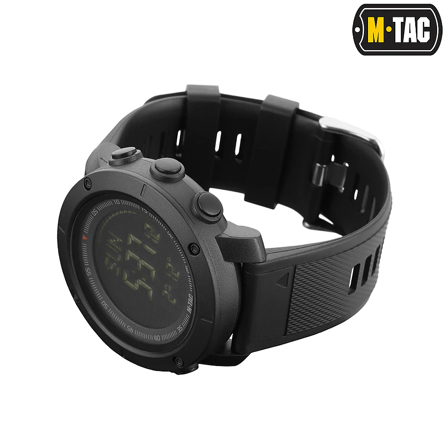 Тактические часы c компасом 2095 Army M-Tac. Черный