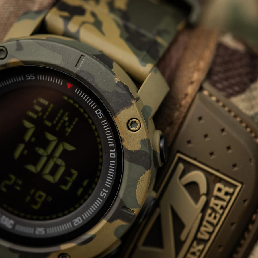 Тактичний годинник з компасом 2095 Army M-Tac. Мультикам