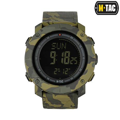 Тактичний годинник з компасом 2095 Army M-Tac. Мультикам